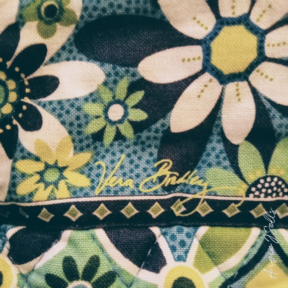 Vera Bradley Retired Pattern Spring 2008 Daisy Daisy Betsey Style Tote Bag . - Picture 6 of 7